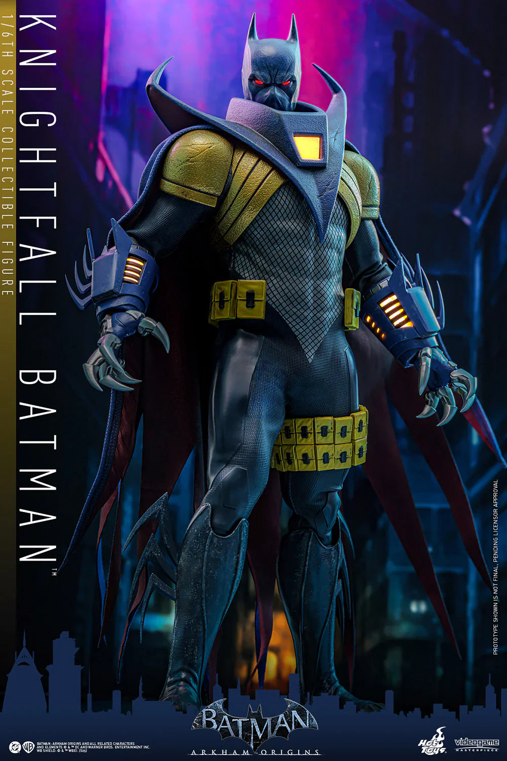 Hot Toys Video Game Masterpiece Series: DC Batman Arkham Origins - Knightfall Batman Escala 1/6 Preventa