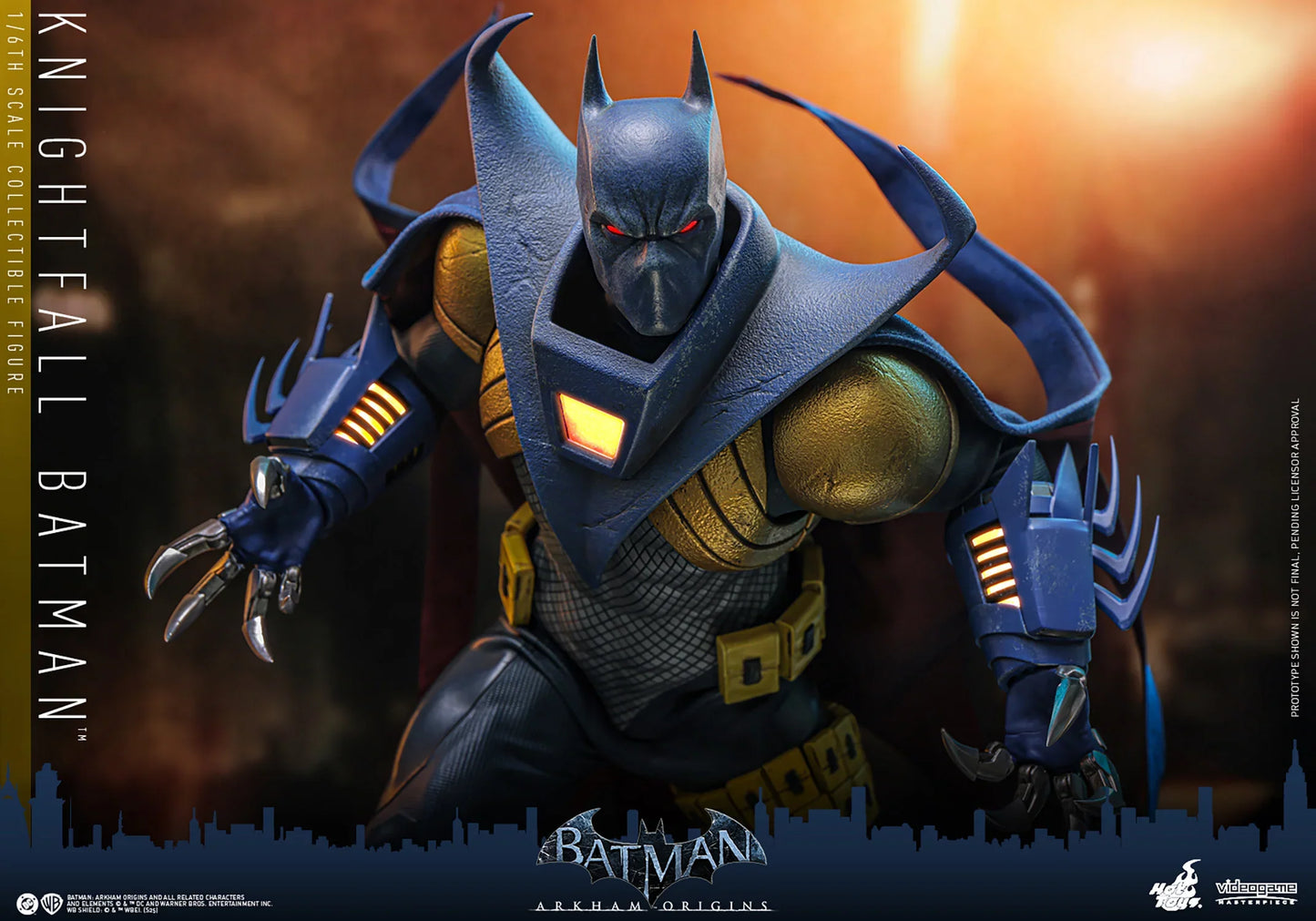 Hot Toys Video Game Masterpiece Series: DC Batman Arkham Origins - Knightfall Batman Escala 1/6 Preventa