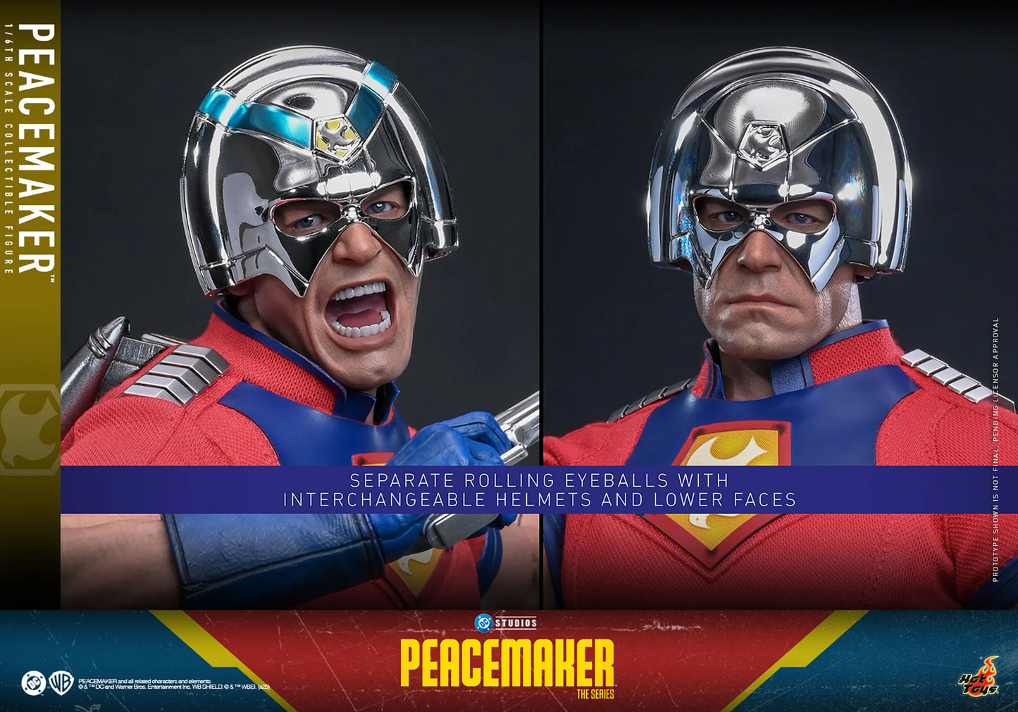 Hot Toys Television Masterpiece Series: Peacemaker Season 2 - Peacemaker Escala 1/6 Preventa