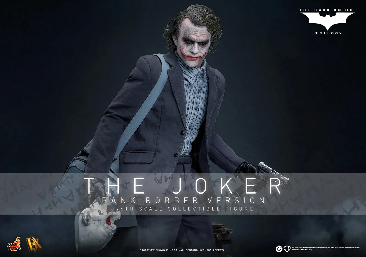 Hot Toys DX Series: DC The Dark Knight Trilogy - The Joker Bank Robber Escala 1/6 Preventa