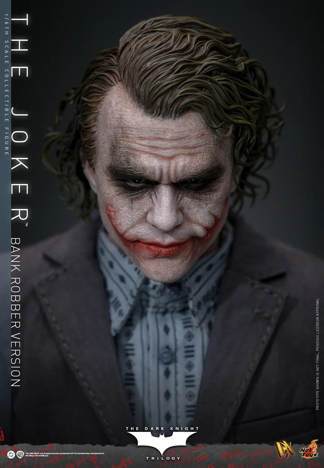 Hot Toys DX Series: DC The Dark Knight Trilogy - The Joker Bank Robber Escala 1/6 Preventa