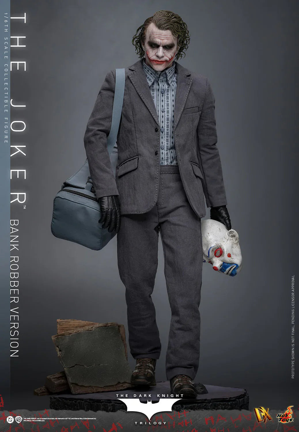 Hot Toys DX Series: DC The Dark Knight Trilogy - The Joker Bank Robber Escala 1/6 Preventa