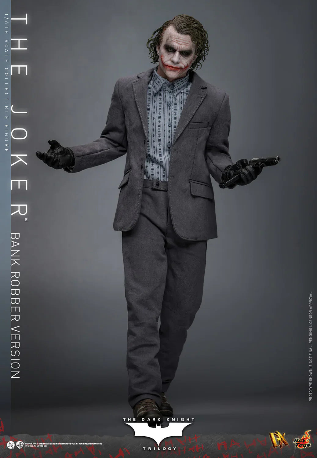 Hot Toys DX Series: DC The Dark Knight Trilogy - The Joker Bank Robber Escala 1/6 Preventa