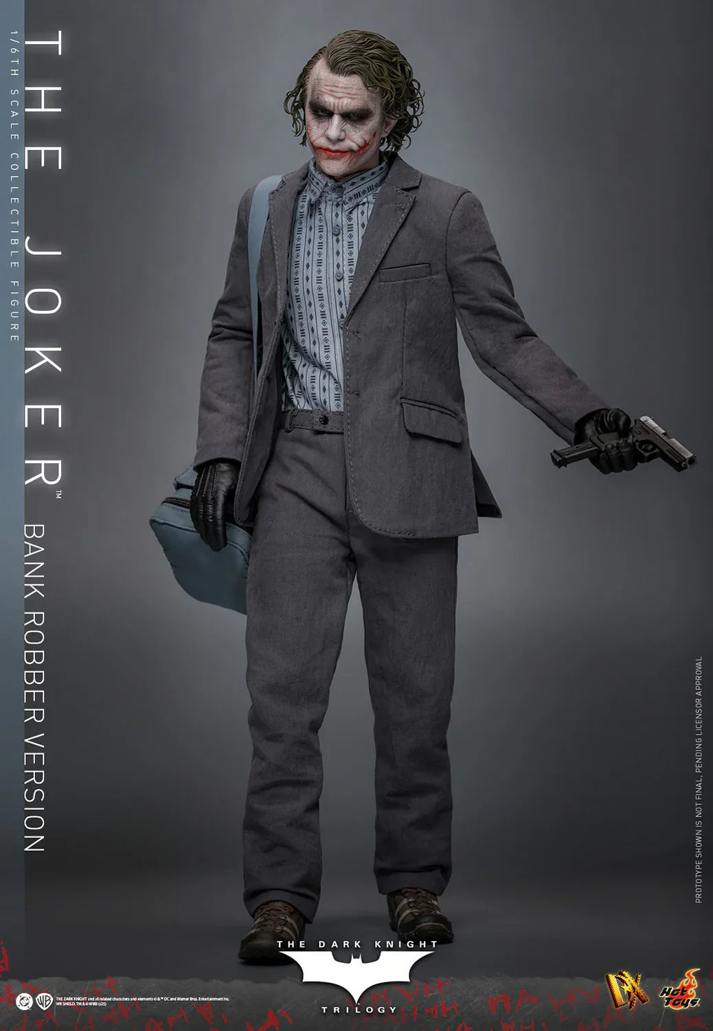 Hot Toys DX Series: DC The Dark Knight Trilogy - The Joker Bank Robber Escala 1/6 Preventa
