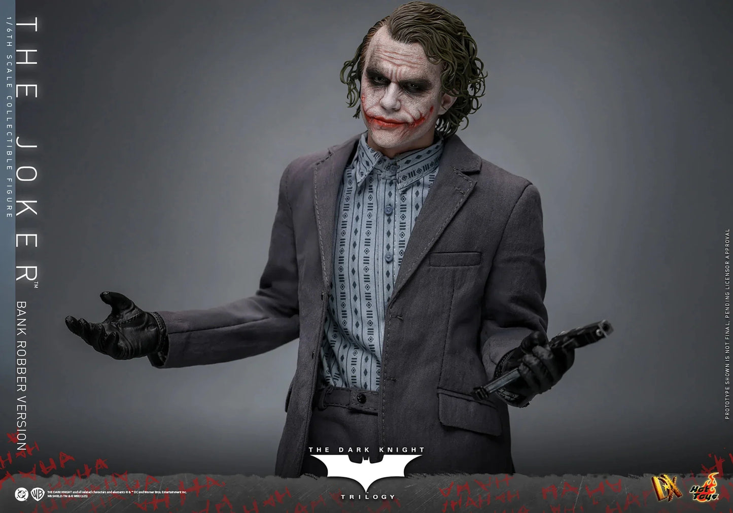 Hot Toys DX Series: DC The Dark Knight Trilogy - The Joker Bank Robber Escala 1/6 Preventa