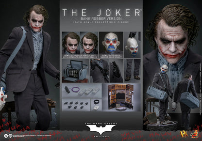 Hot Toys DX Series: DC The Dark Knight Trilogy - The Joker Bank Robber Escala 1/6 Preventa