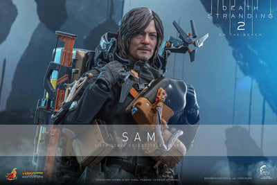 Hot Toys Video Game Masterpiece Series: Death Stranding 2 On the Beach - Sam Escala 1/6 Preventa