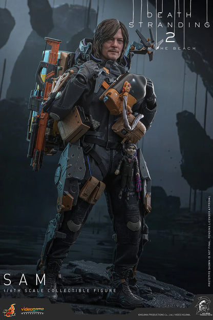 Hot Toys Video Game Masterpiece Series: Death Stranding 2 On the Beach - Sam Escala 1/6 Preventa