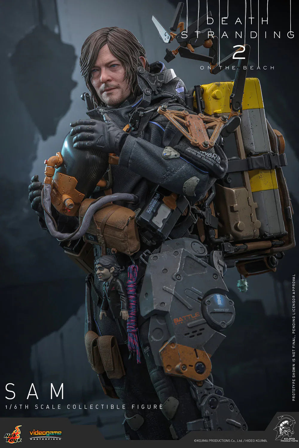 Hot Toys Video Game Masterpiece Series: Death Stranding 2 On the Beach - Sam Escala 1/6 Preventa