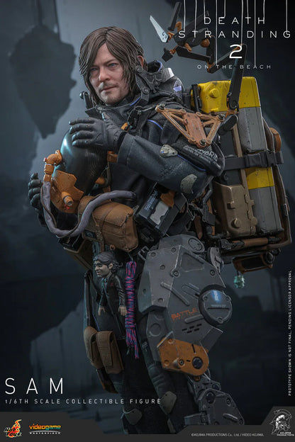 Hot Toys Video Game Masterpiece Series: Death Stranding 2 On the Beach - Sam Escala 1/6 Preventa