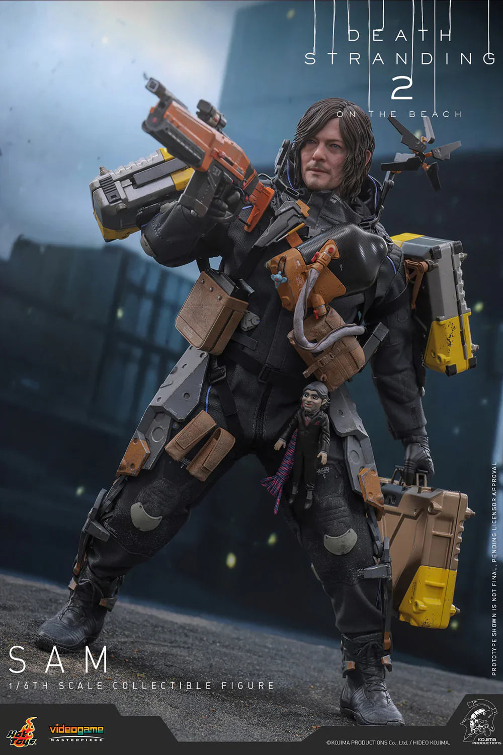 Hot Toys Video Game Masterpiece Series: Death Stranding 2 On the Beach - Sam Escala 1/6 Preventa