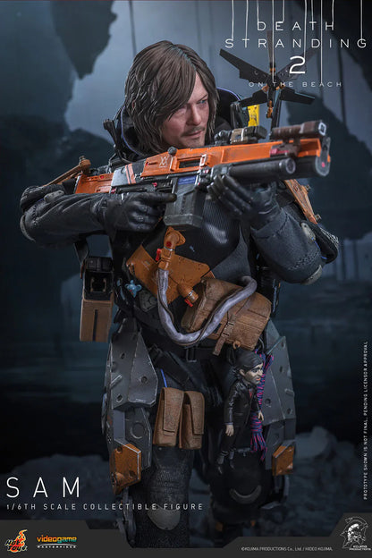 Hot Toys Video Game Masterpiece Series: Death Stranding 2 On the Beach - Sam Escala 1/6 Preventa