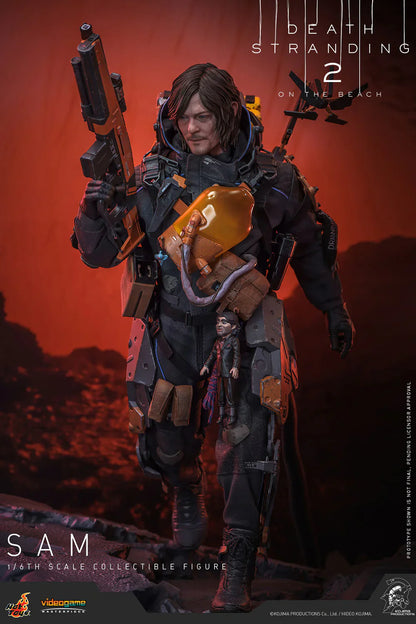 Hot Toys Video Game Masterpiece Series: Death Stranding 2 On the Beach - Sam Escala 1/6 Preventa