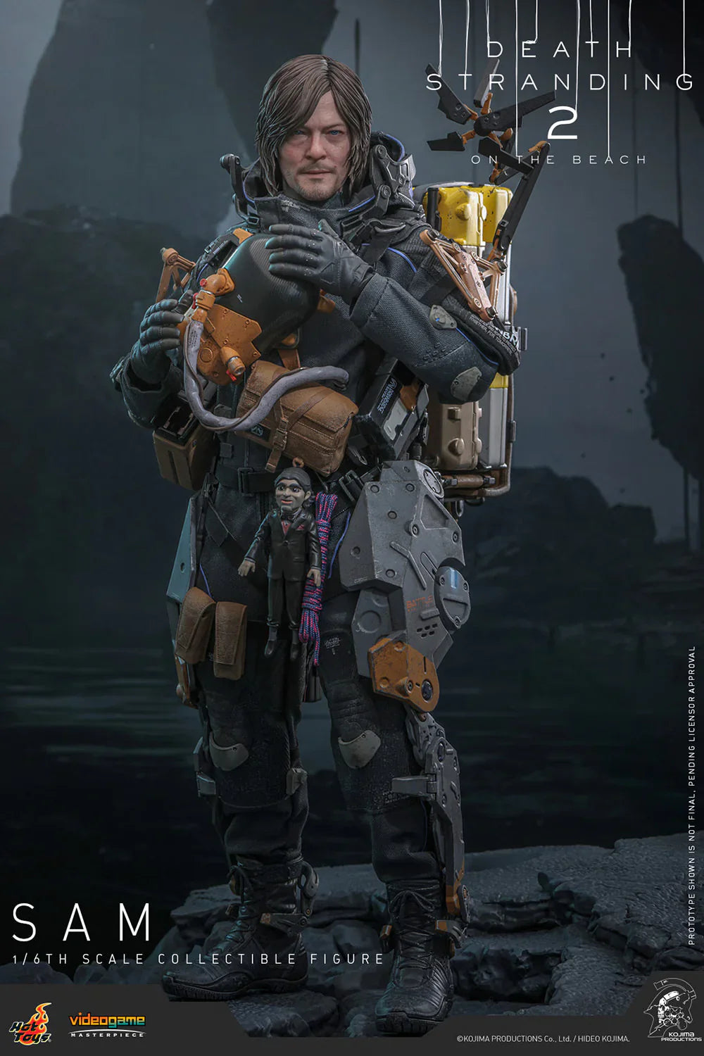 Hot Toys Video Game Masterpiece Series: Death Stranding 2 On the Beach - Sam Escala 1/6 Preventa