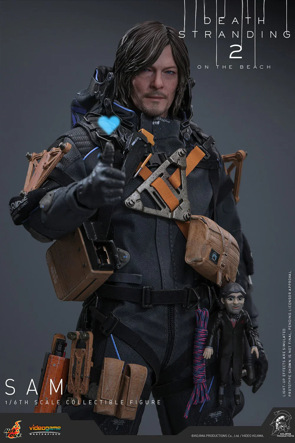 Hot Toys Video Game Masterpiece Series: Death Stranding 2 On the Beach - Sam Escala 1/6 Preventa