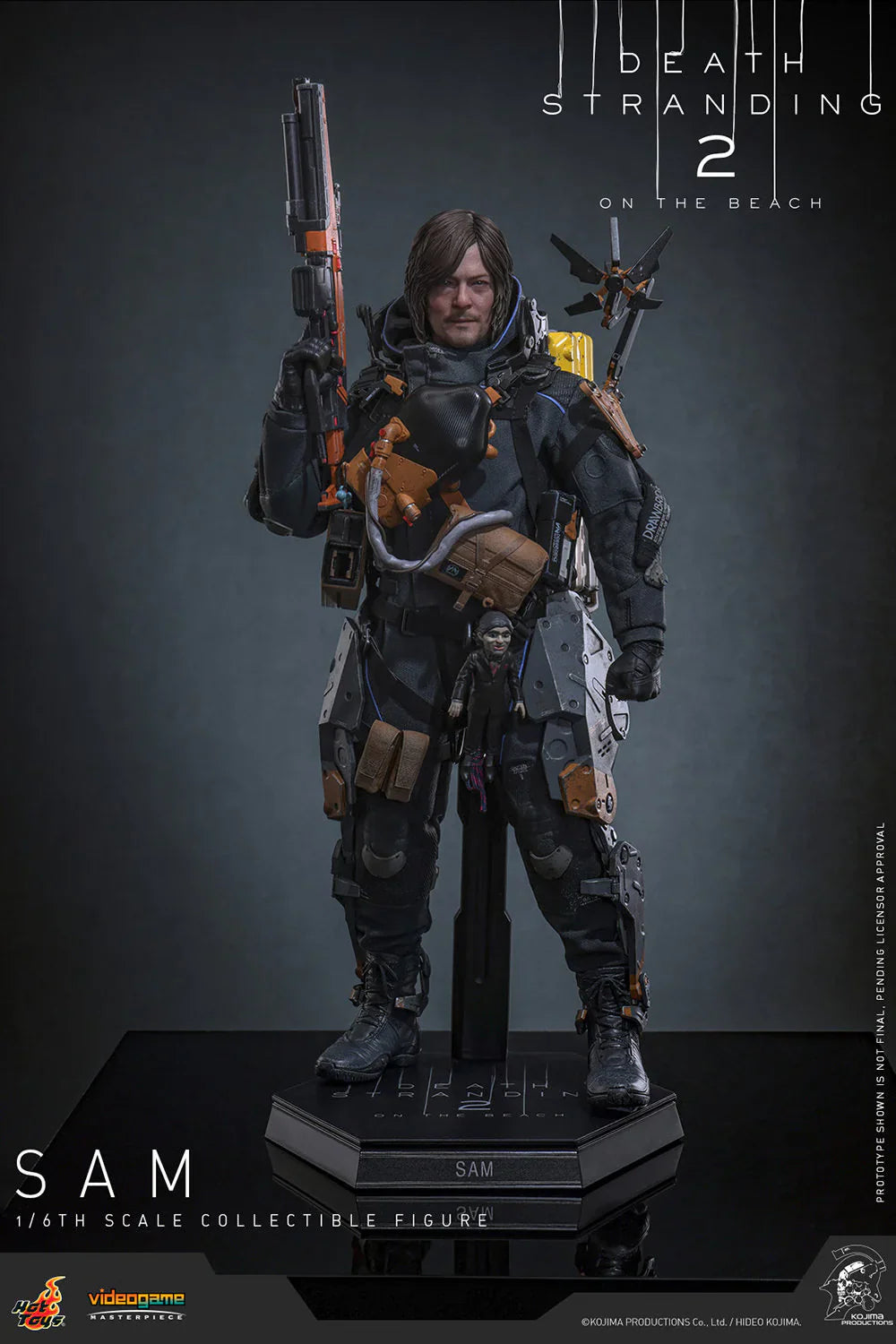 Hot Toys Video Game Masterpiece Series: Death Stranding 2 On the Beach - Sam Escala 1/6 Preventa