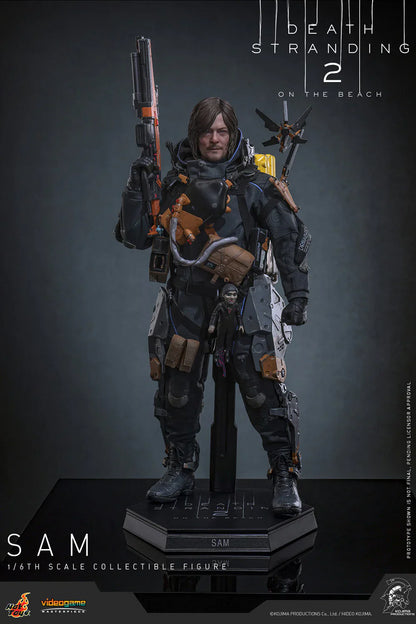 Hot Toys Video Game Masterpiece Series: Death Stranding 2 On the Beach - Sam Escala 1/6 Preventa