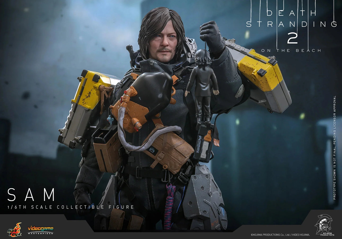 Hot Toys Video Game Masterpiece Series: Death Stranding 2 On the Beach - Sam Escala 1/6 Preventa