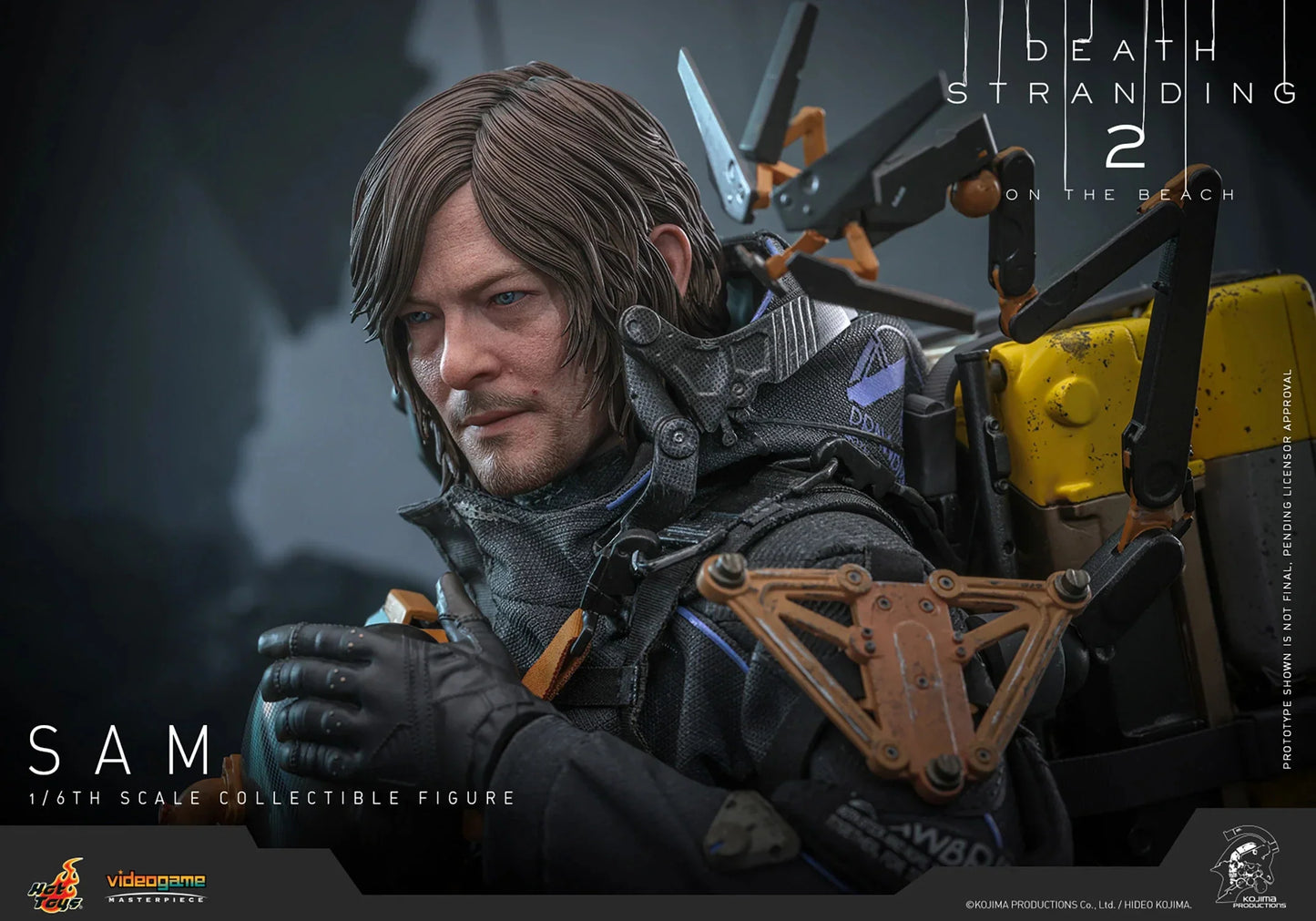 Hot Toys Video Game Masterpiece Series: Death Stranding 2 On the Beach - Sam Escala 1/6 Preventa