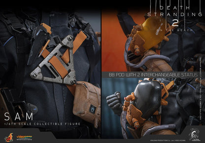 Hot Toys Video Game Masterpiece Series: Death Stranding 2 On the Beach - Sam Escala 1/6 Preventa