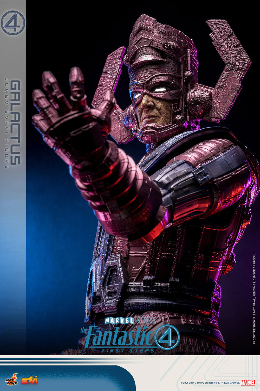 Hot Toys Jumbo Sofvi Masterpiece Series: Marvel Los 4 Fantasticos - Galactus 27 Pulgadas Preventa