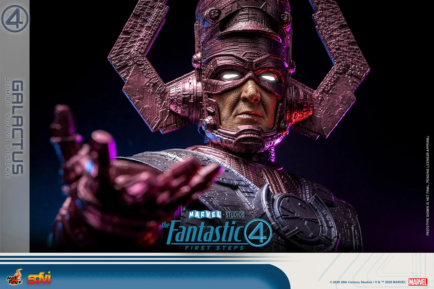 Hot Toys Jumbo Sofvi Masterpiece Series: Marvel Los 4 Fantasticos - Galactus 27 Pulgadas Preventa
