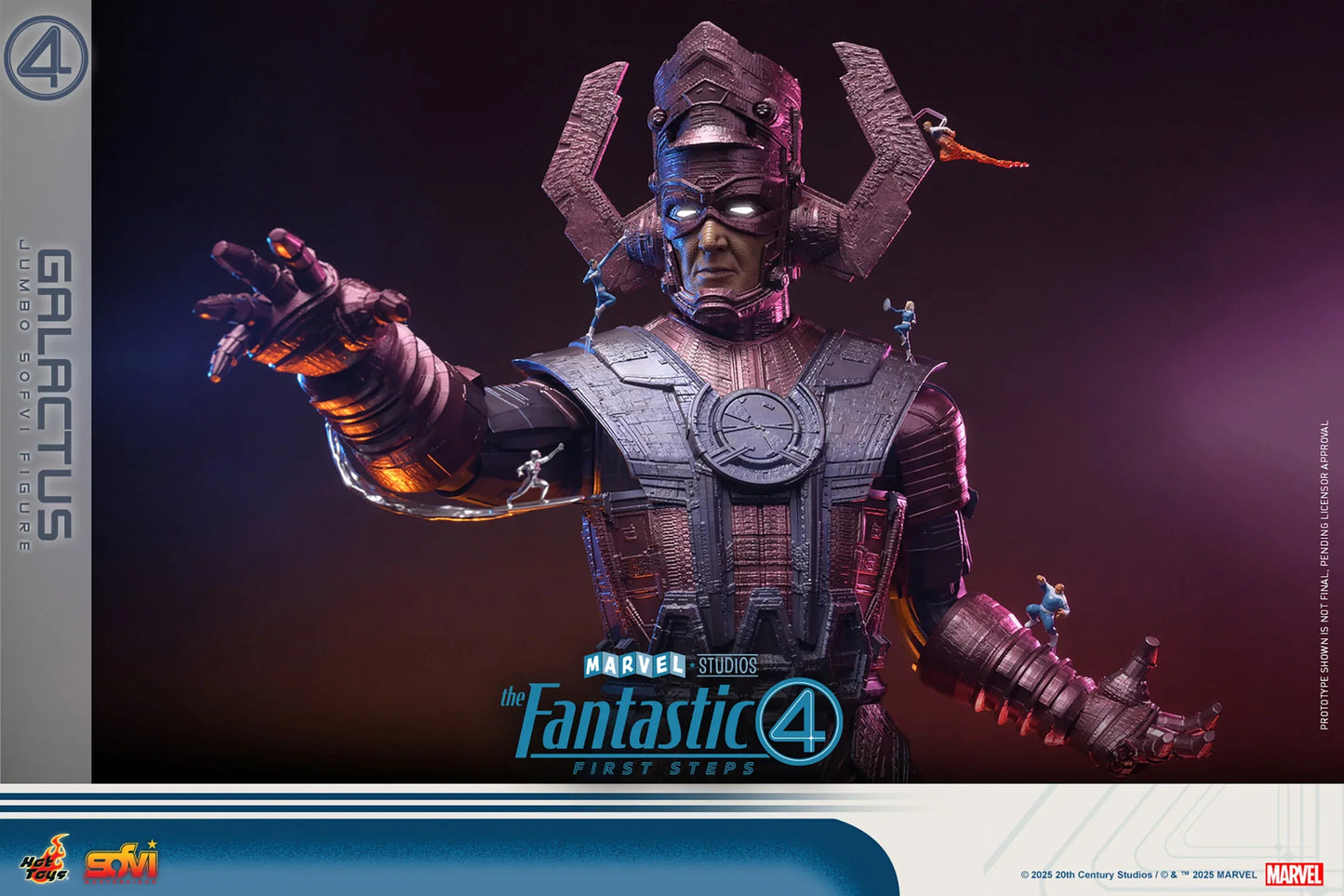 Hot Toys Jumbo Sofvi Masterpiece Series: Marvel Los 4 Fantasticos - Galactus 27 Pulgadas Preventa