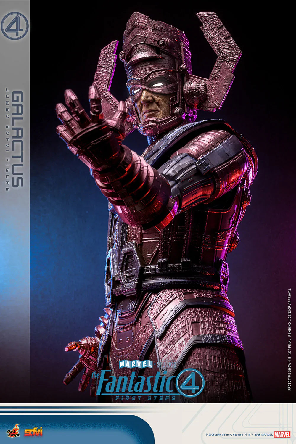 Hot Toys Jumbo Sofvi Masterpiece Series: Marvel Los 4 Fantasticos - Galactus 27 Pulgadas Preventa