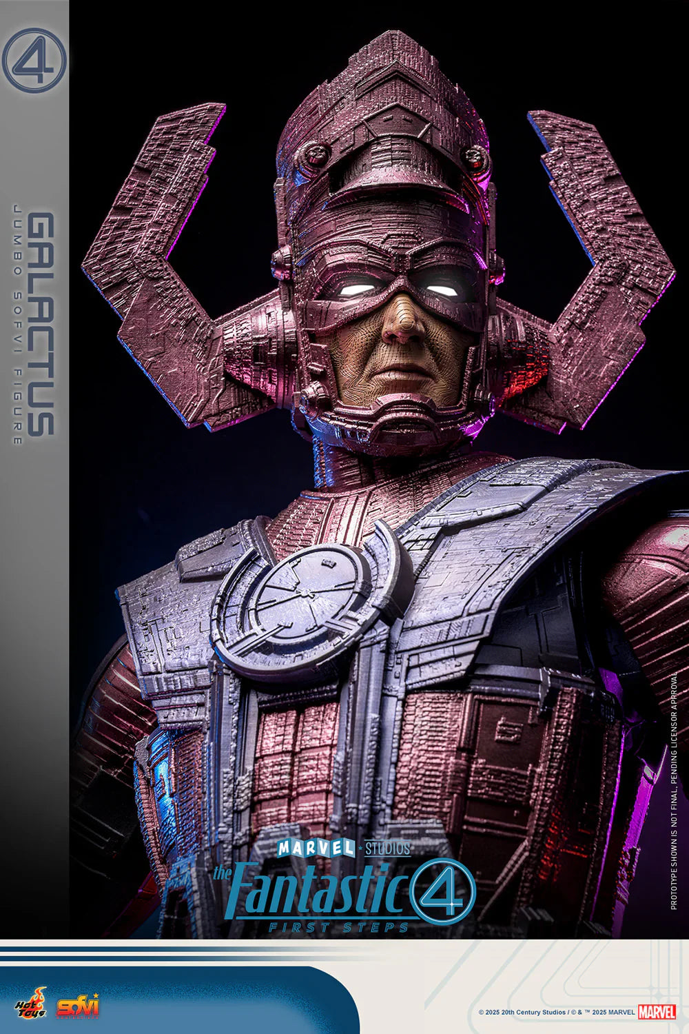Hot Toys Jumbo Sofvi Masterpiece Series: Marvel Los 4 Fantasticos - Galactus 27 Pulgadas Preventa