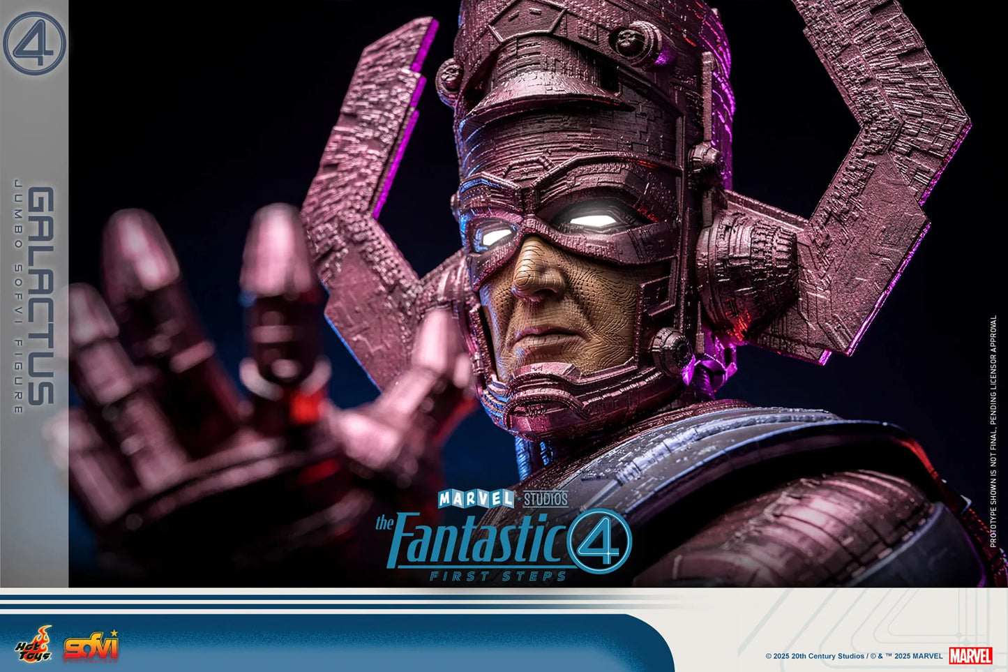 Hot Toys Jumbo Sofvi Masterpiece Series: Marvel Los 4 Fantasticos - Galactus 27 Pulgadas Preventa
