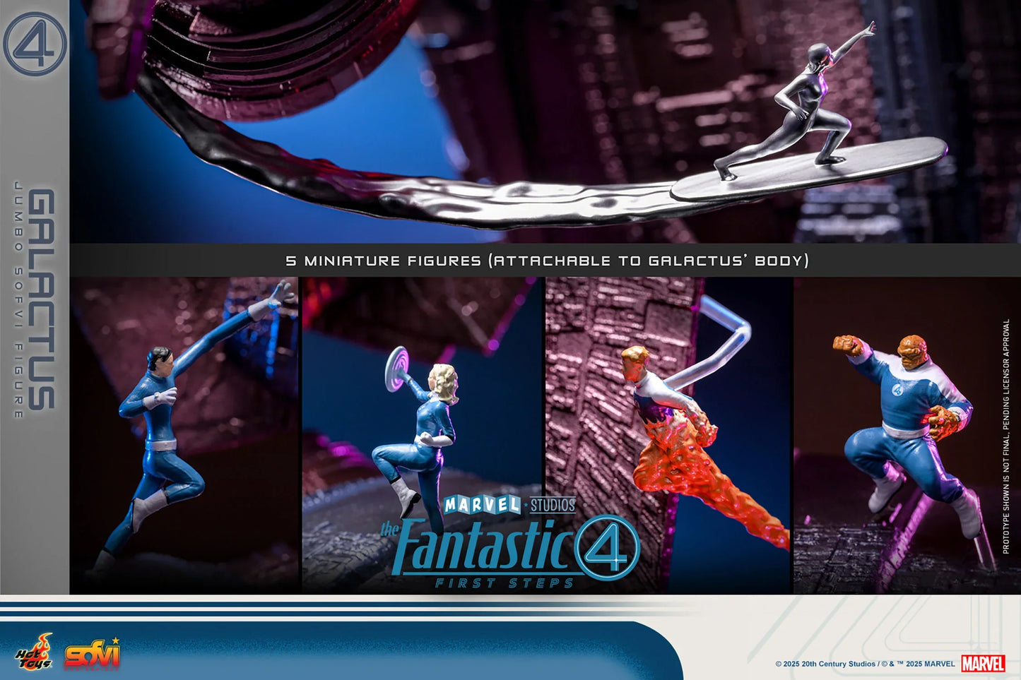 Hot Toys Jumbo Sofvi Masterpiece Series: Marvel Los 4 Fantasticos - Galactus 27 Pulgadas Preventa