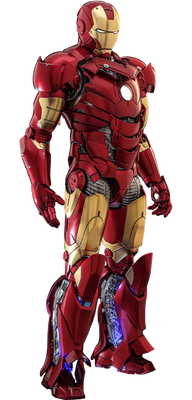 Hot Toys Movie Masterpiece Series Diecast: Marvel Iron Man - Iron Man Mark III Escala 1/6 Preventa