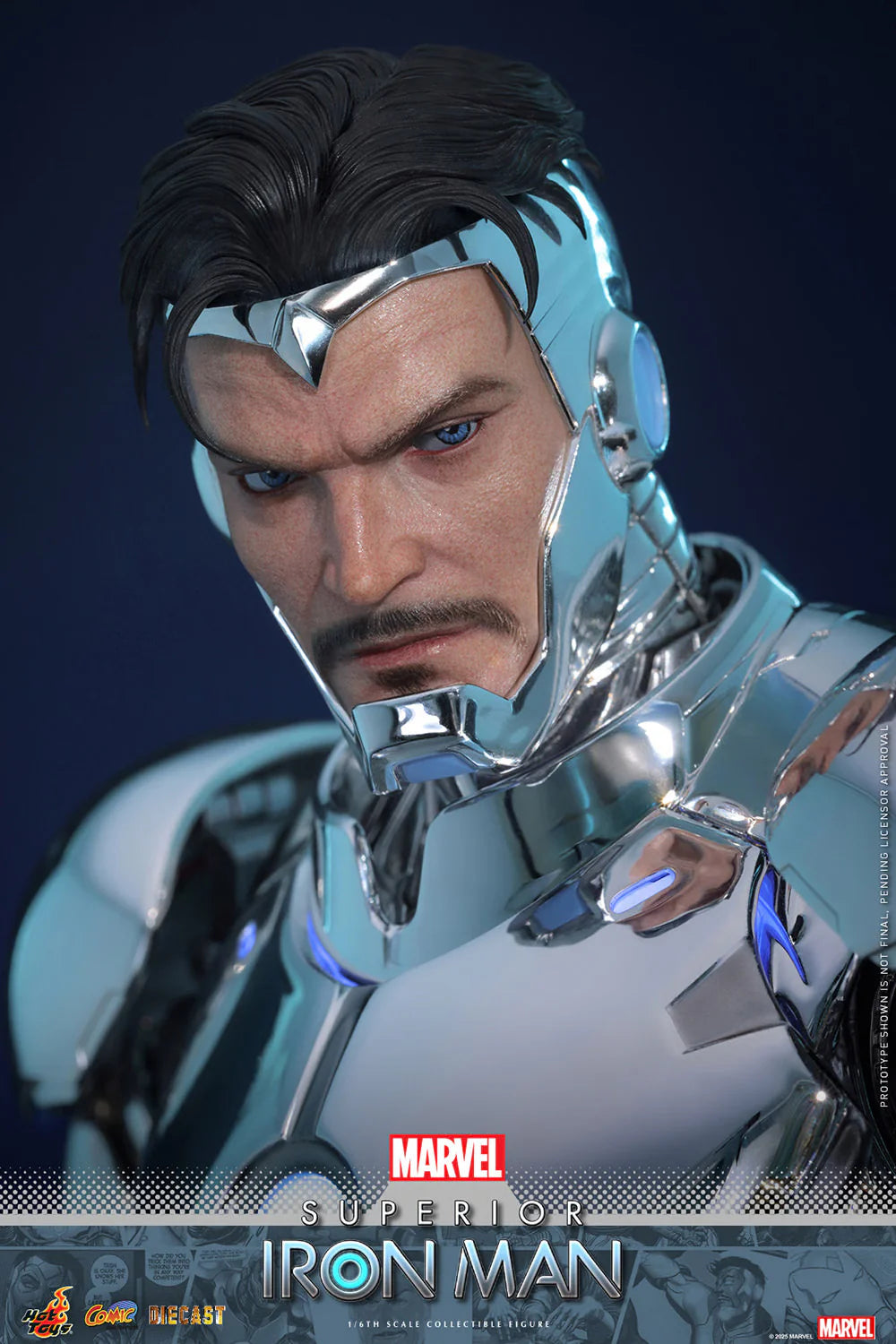 Hot Toys Movie Masterpiece Series Diecast: Marvel Comics - Superior Iron Man Escala 1/6 Preventa