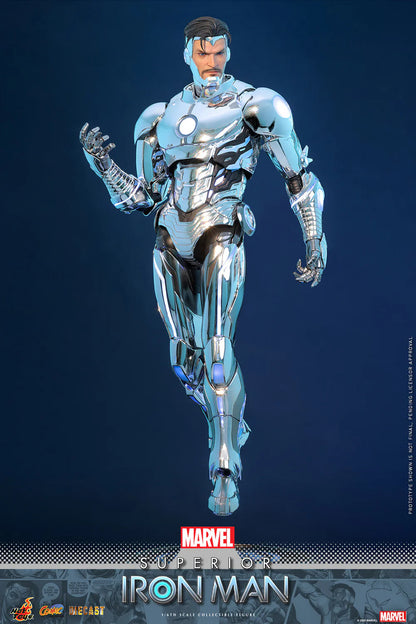 Hot Toys Movie Masterpiece Series Diecast: Marvel Comics - Superior Iron Man Escala 1/6 Preventa