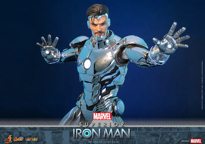 Hot Toys Movie Masterpiece Series Diecast: Marvel Comics - Superior Iron Man Escala 1/6 Preventa