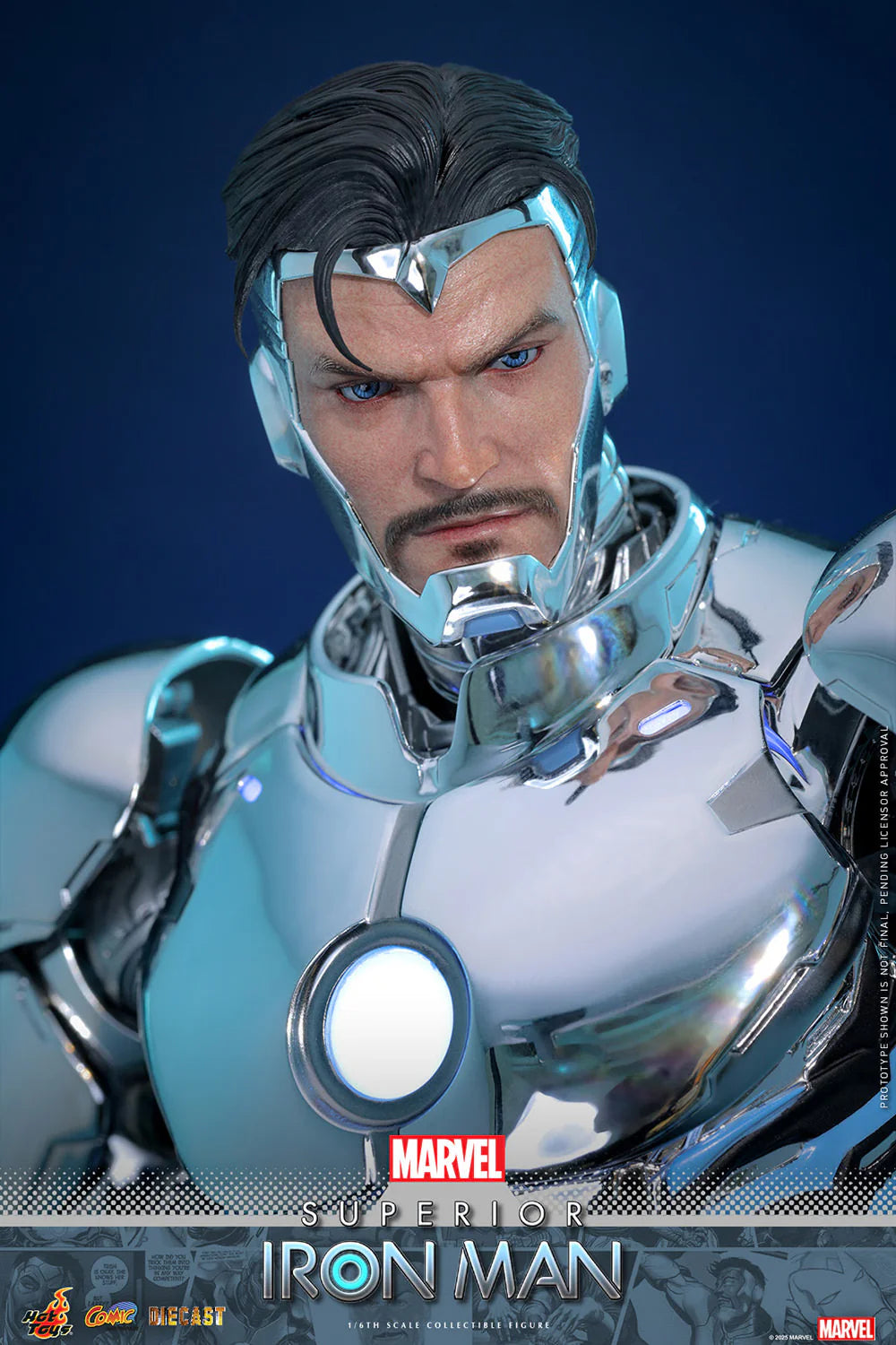 Hot Toys Movie Masterpiece Series Diecast: Marvel Comics - Superior Iron Man Escala 1/6 Preventa