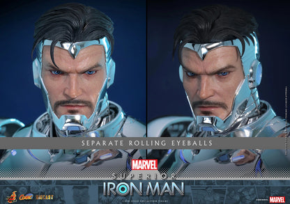 Hot Toys Movie Masterpiece Series Diecast: Marvel Comics - Superior Iron Man Escala 1/6 Preventa