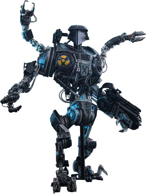 Hot Toys Movie Masterpiece Series Diecast: RoboCop - RoboCain Escala 1/6 Preventa