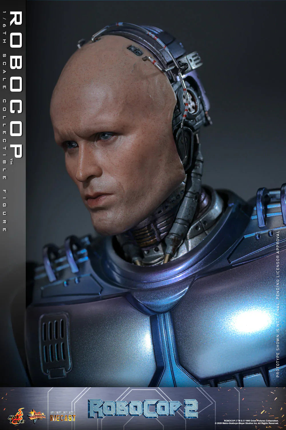 Hot Toys Movie Masterpiece Series Diecast: RoboCop - Robocop Escala 1/6 Preventa