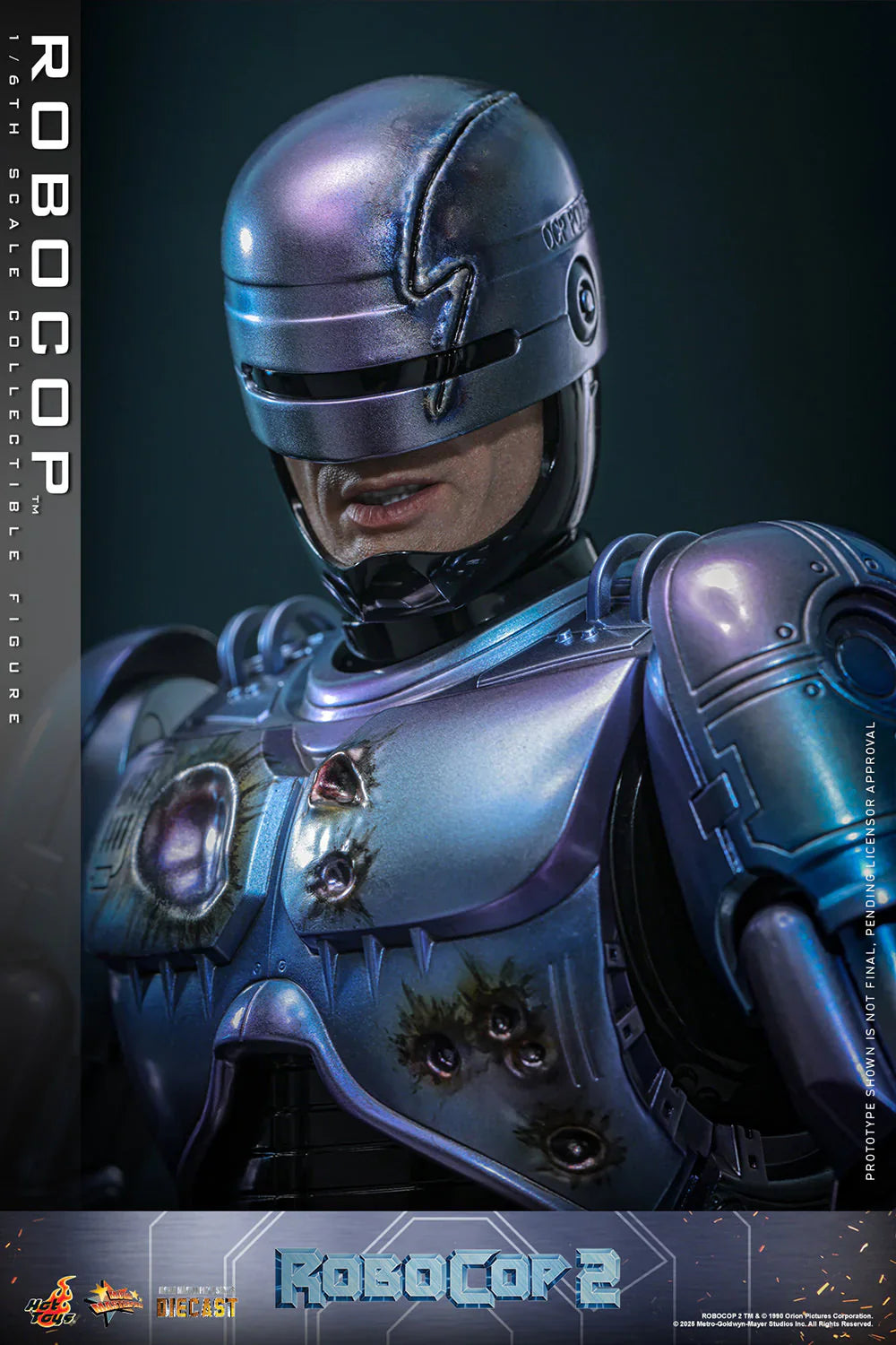 Hot Toys Movie Masterpiece Series Diecast: RoboCop - Robocop Escala 1/6 Preventa