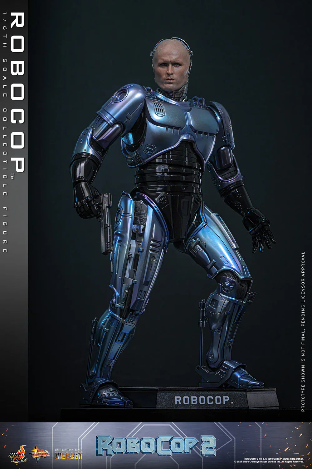 Hot Toys Movie Masterpiece Series Diecast: RoboCop - Robocop Escala 1/6 Preventa