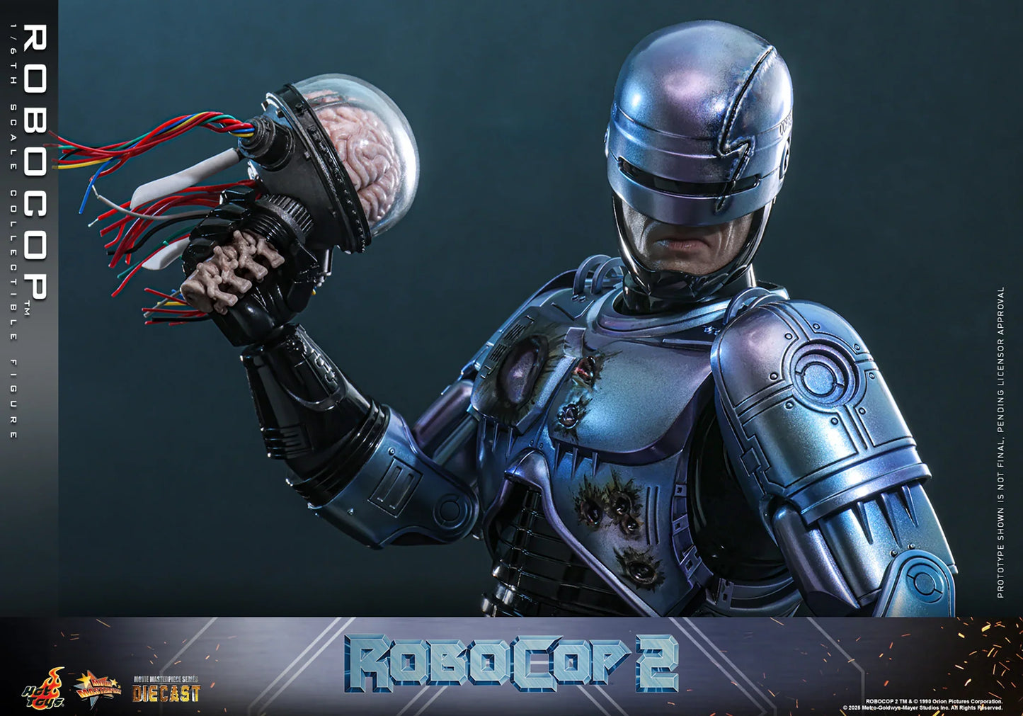 Hot Toys Movie Masterpiece Series Diecast: RoboCop - Robocop Escala 1/6 Preventa