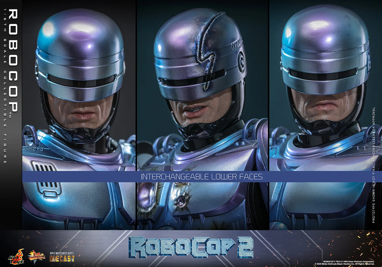 Hot Toys Movie Masterpiece Series Diecast: RoboCop - Robocop Escala 1/6 Preventa