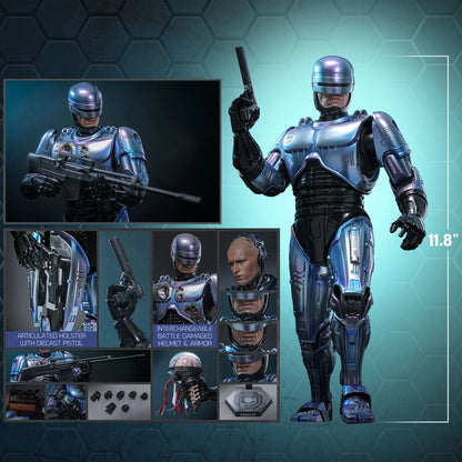 Hot Toys Movie Masterpiece Series Diecast: RoboCop - Robocop Escala 1/6 Preventa