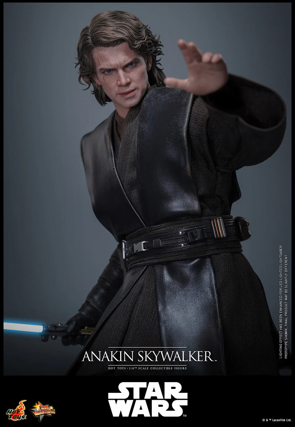 Hot Toys Movie Masterpiece Series: Star Wars La venganza de los Sith - Anakin Skywalker Escala 1/6 Preventa