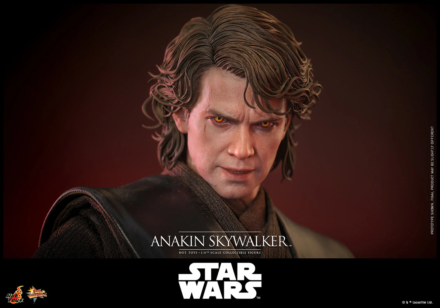 Hot Toys Movie Masterpiece Series: Star Wars La venganza de los Sith - Anakin Skywalker Escala 1/6 Preventa