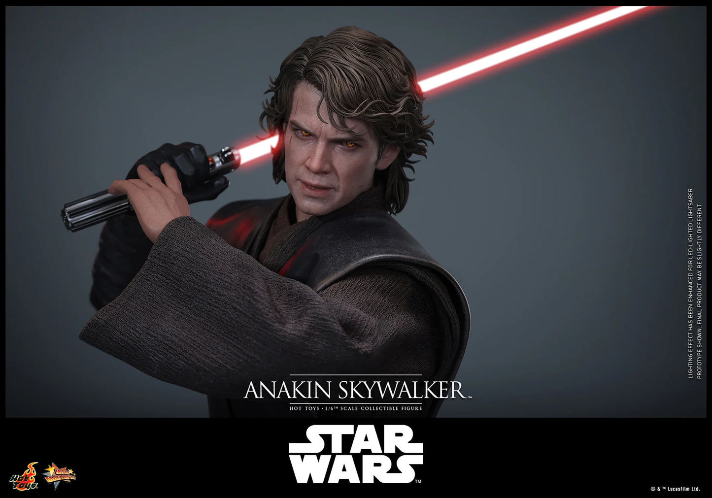 Hot Toys Movie Masterpiece Series: Star Wars La venganza de los Sith - Anakin Skywalker Escala 1/6 Preventa