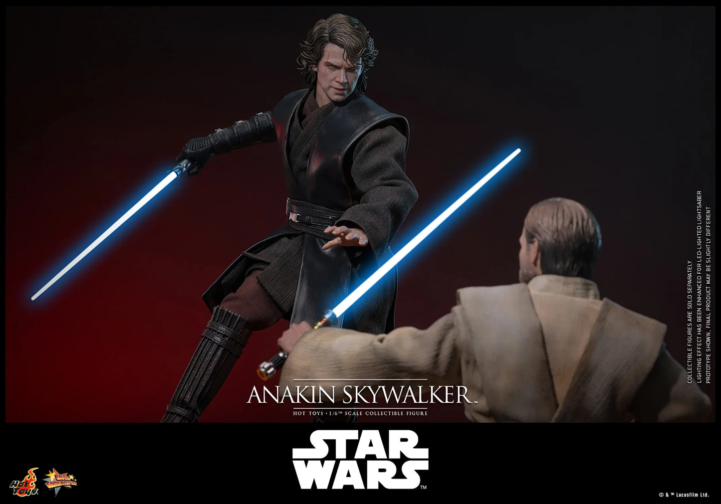Hot Toys Movie Masterpiece Series: Star Wars La venganza de los Sith - Anakin Skywalker Escala 1/6 Preventa
