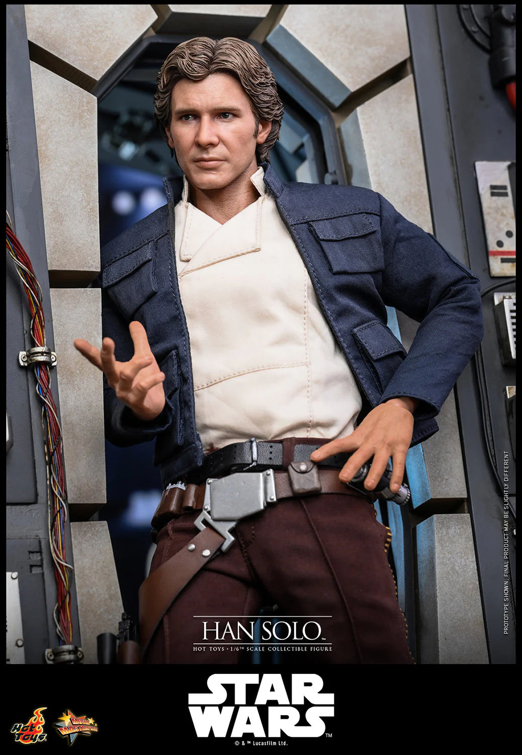 Hot Toys Movie Masterpiece Series: Star Wars The Empire Strikes Back - Han Solo Escala 1/6 Preventa