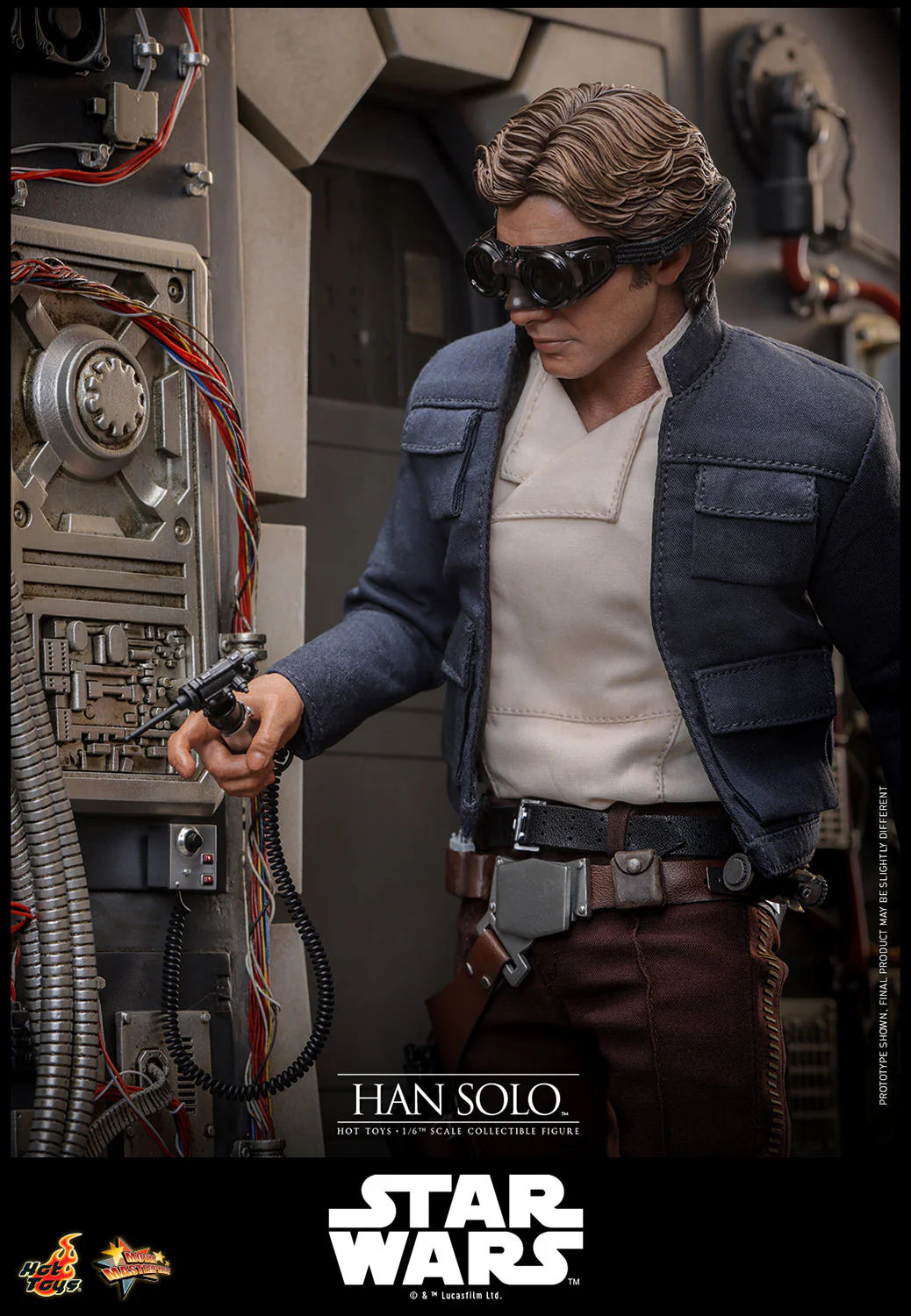 Hot Toys Movie Masterpiece Series: Star Wars The Empire Strikes Back - Han Solo Escala 1/6 Preventa